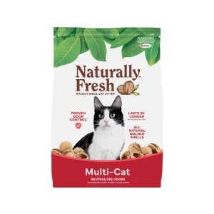 Naturally Fresh™ Multi-Cat Walnut Cat Litter - Natural