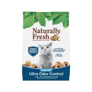 Naturally Fresh™ Ultra Odor Control Multi-Cat Walnut Cat Litter