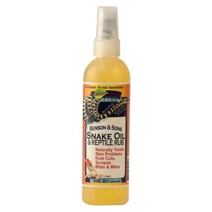 Nature Zone Benson & Sons Snake Oil and Reptile Rub