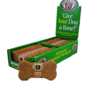 Nature's Animals Original Dog Treat Display Peanut Butter 4 in, 24 ct