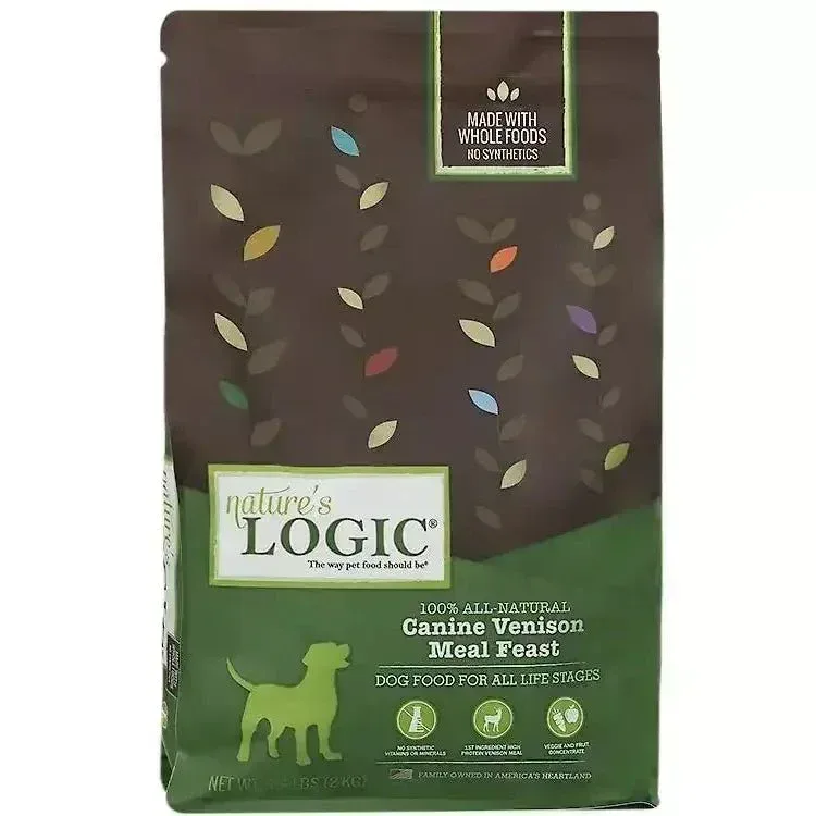 Nature's Logic Canine Venison Meal Feast Dry Dog Food