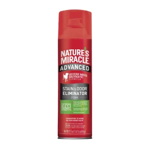 Nature's Miracle® Advanced Stain & Odor Eliminator Foam For Severe Dog Messes, Enzymatic Formula