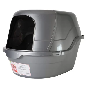 Nature's Miracle® Hooded Flip Top Litter Box W/ Built-In Odor Neutralizing System, Front Entry