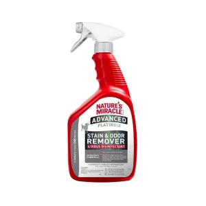 Nature's Miracle® Oxy-Powered Advanced Platinum Stain Remover & Deodorizer For Dog Messes, 32 Oz