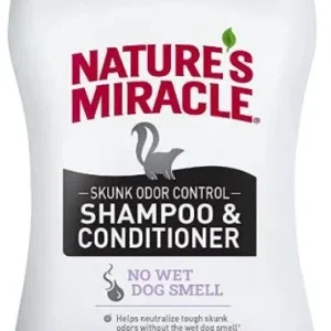 Nature's Miracle Skunk Odor Control Shampoo & Conditioner Lavender Scent