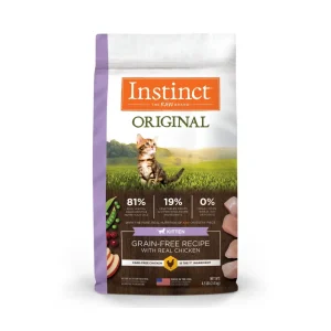 Natures Variety Instinct Original Cat Kitten Chicken Grain-free 4.5Lb
