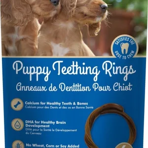 Nbone Dog Teething Ring Peanut Butter 6 Pack