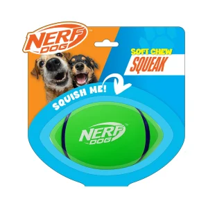 Nerf Dog Rubber Football Dog Toy