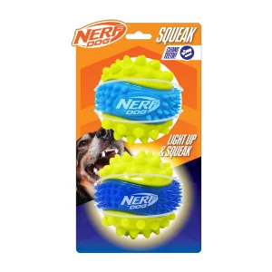 Nerf Dog Spike Ball Dog Toy 2-Pack