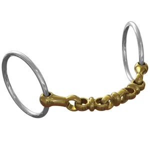 Neue Schule Waterford Loose Ring Bit - 14 mm mouth; 70 mm rings