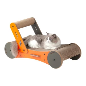 New Age Pet® Purr & Play Kitty Trolley Scratcher
