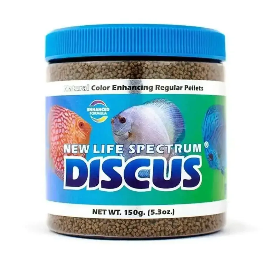 New Life Spectrum Discus Sinking Pellets Fish Food 5.3 oz, Regular