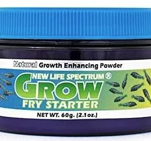 New Life Spectrum Grow Fry Starter Natural Growth Enhancing Diet Small Pellet