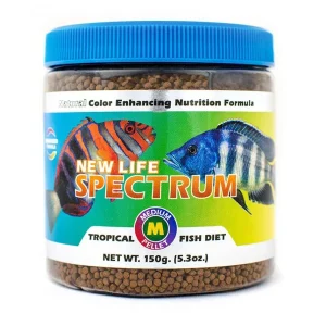 New Life Spectrum Tropical Sinking Pellets Fish Food 1ea/5.3 oz, MD