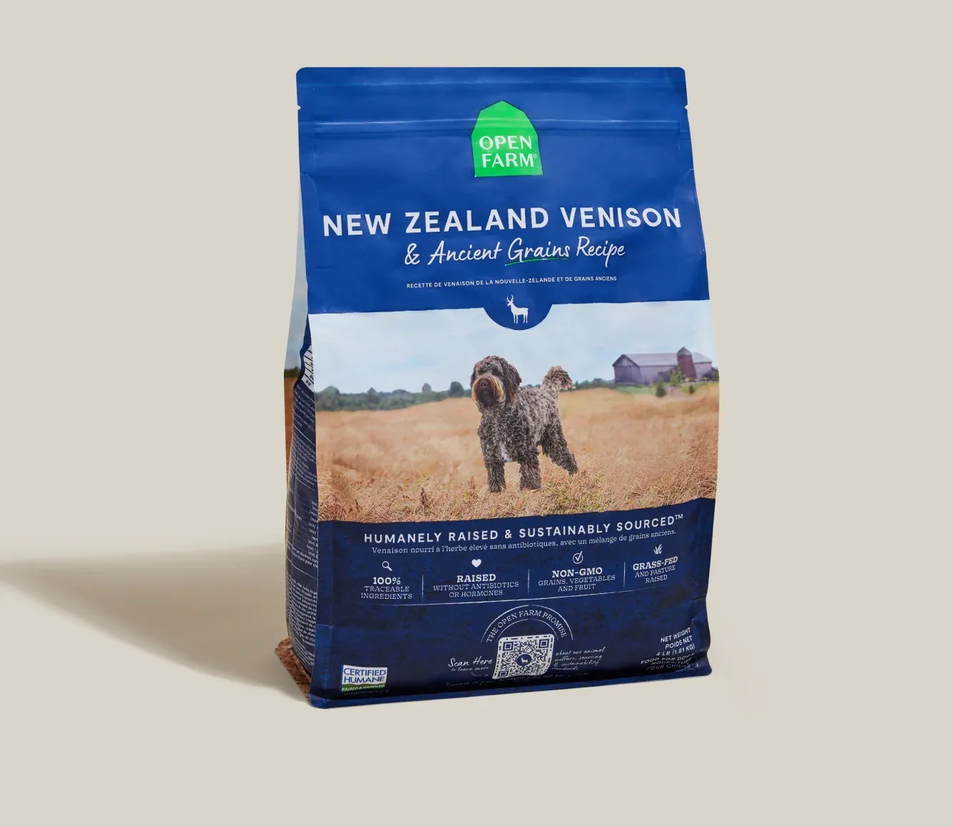 New Zealand Venison & Ancient Grains Dog Kibble - Image 2