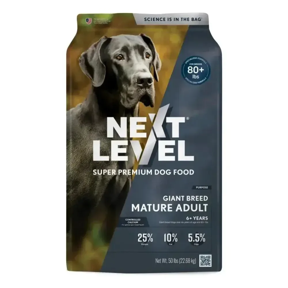 Next Level Giant Breed Mature Adult Dry Dog Food 50 lb