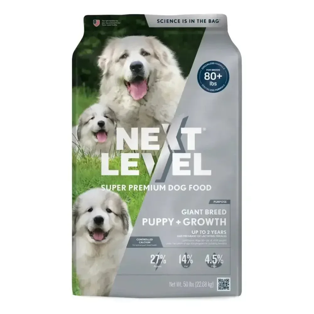 Next Level Giant Breed Puppy + Growth Dry Dog Food 50 lb
