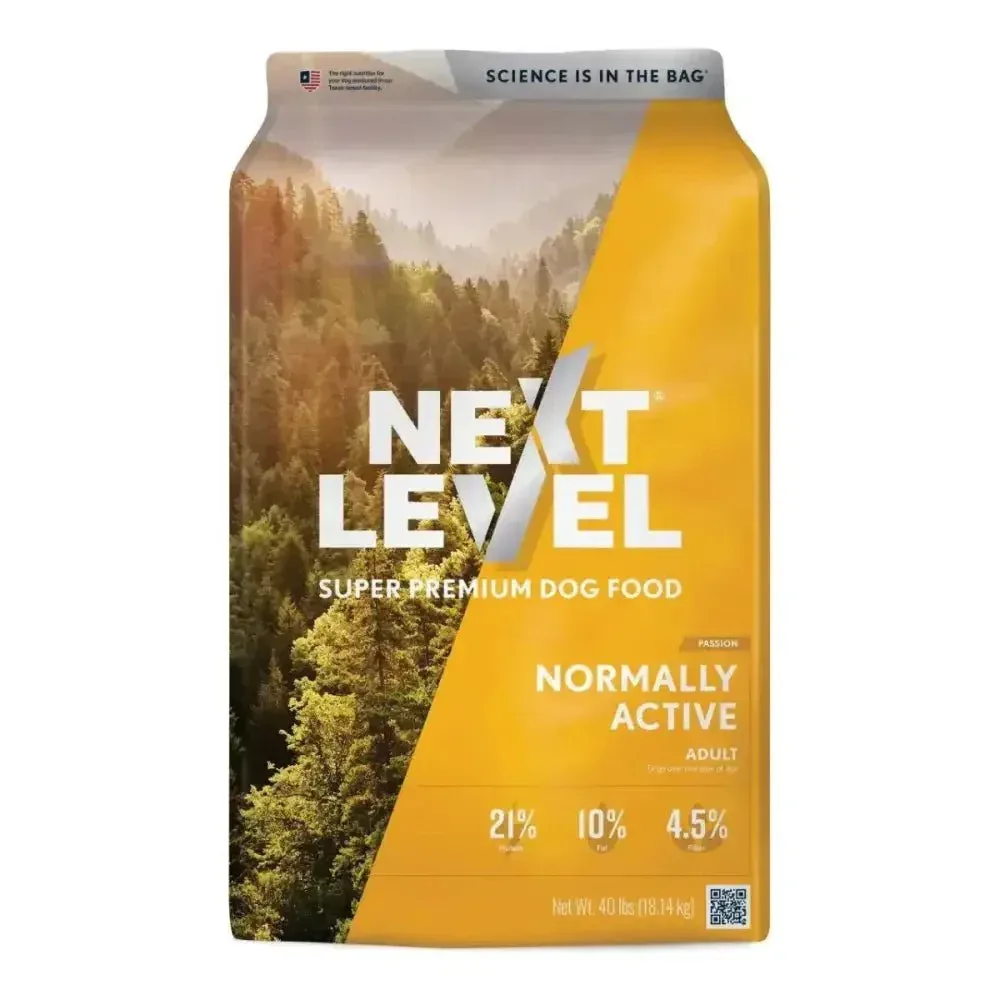 Next Level Normally Active Adult Dry Dog Food 40 lb