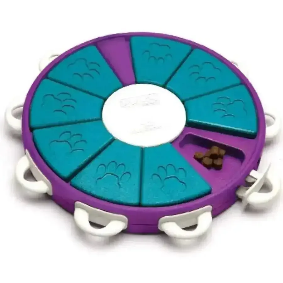 Nina Ottosson Twister Interactive Dog Toy Purple 1ea/Large