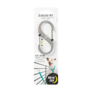 Nite Ize® SlideLock® Pet Leash S-Biner Connector Clip