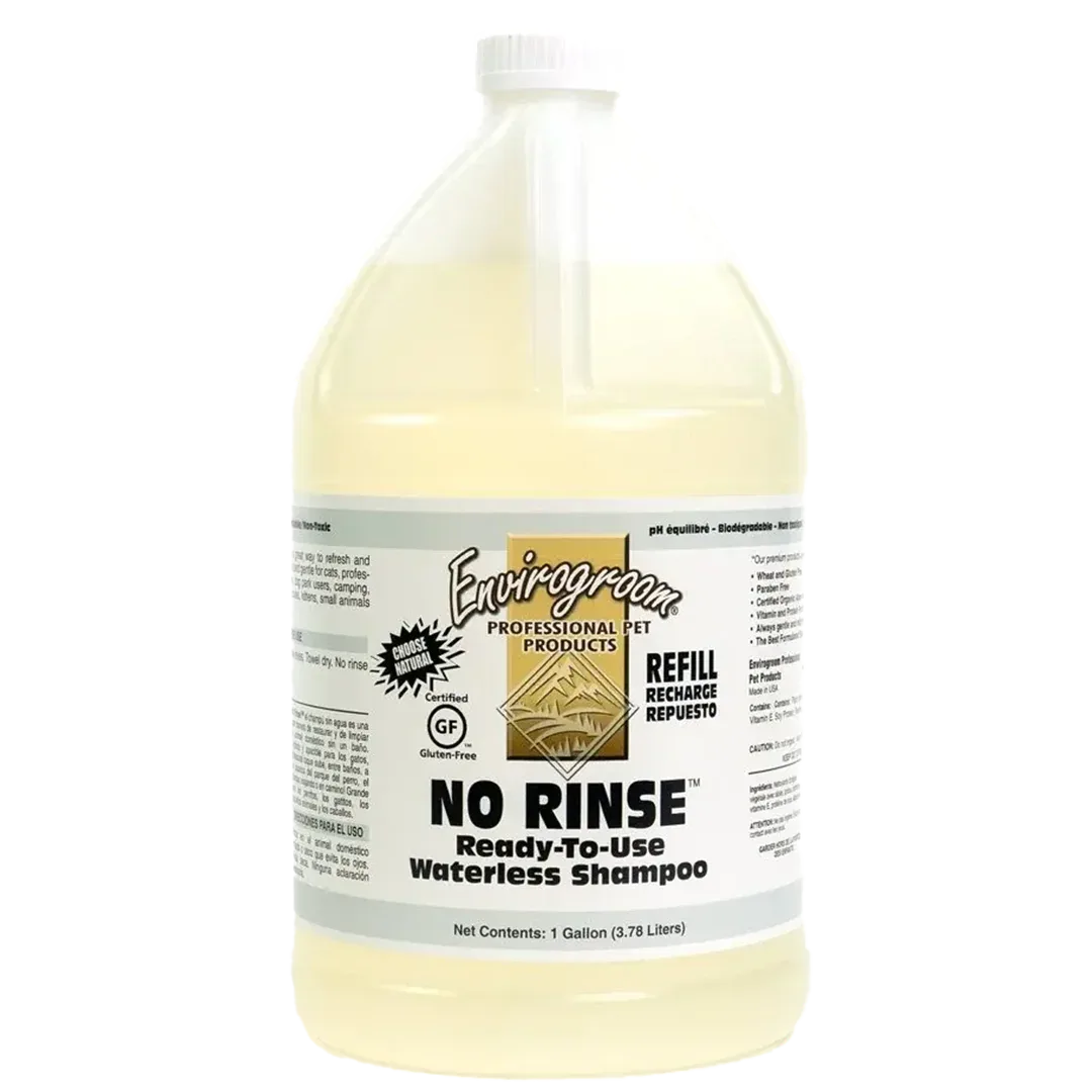No Rinse Waterless Shampoo Spray 1 Gallon by Envirogroom