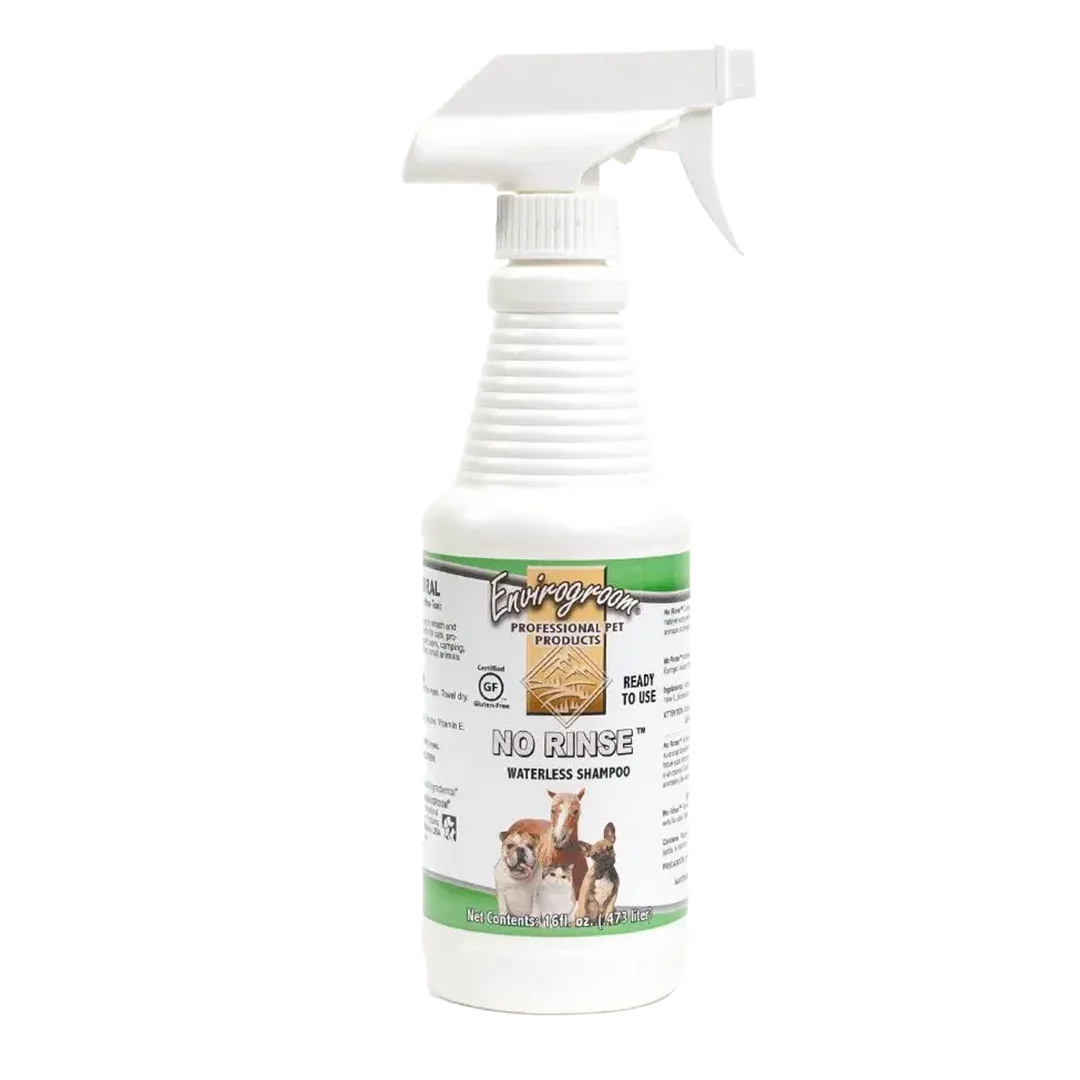 No Rinse Waterless Shampoo Spray 16oz by Envirogroom