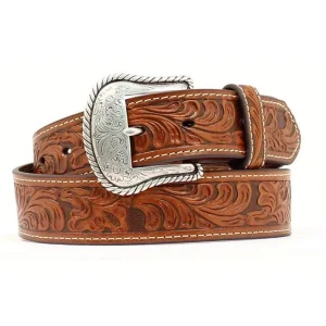 Nocona Belt Co. Men's Tooled Leather Belt