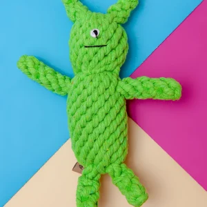 Norman the Alien Rope Dog Toy