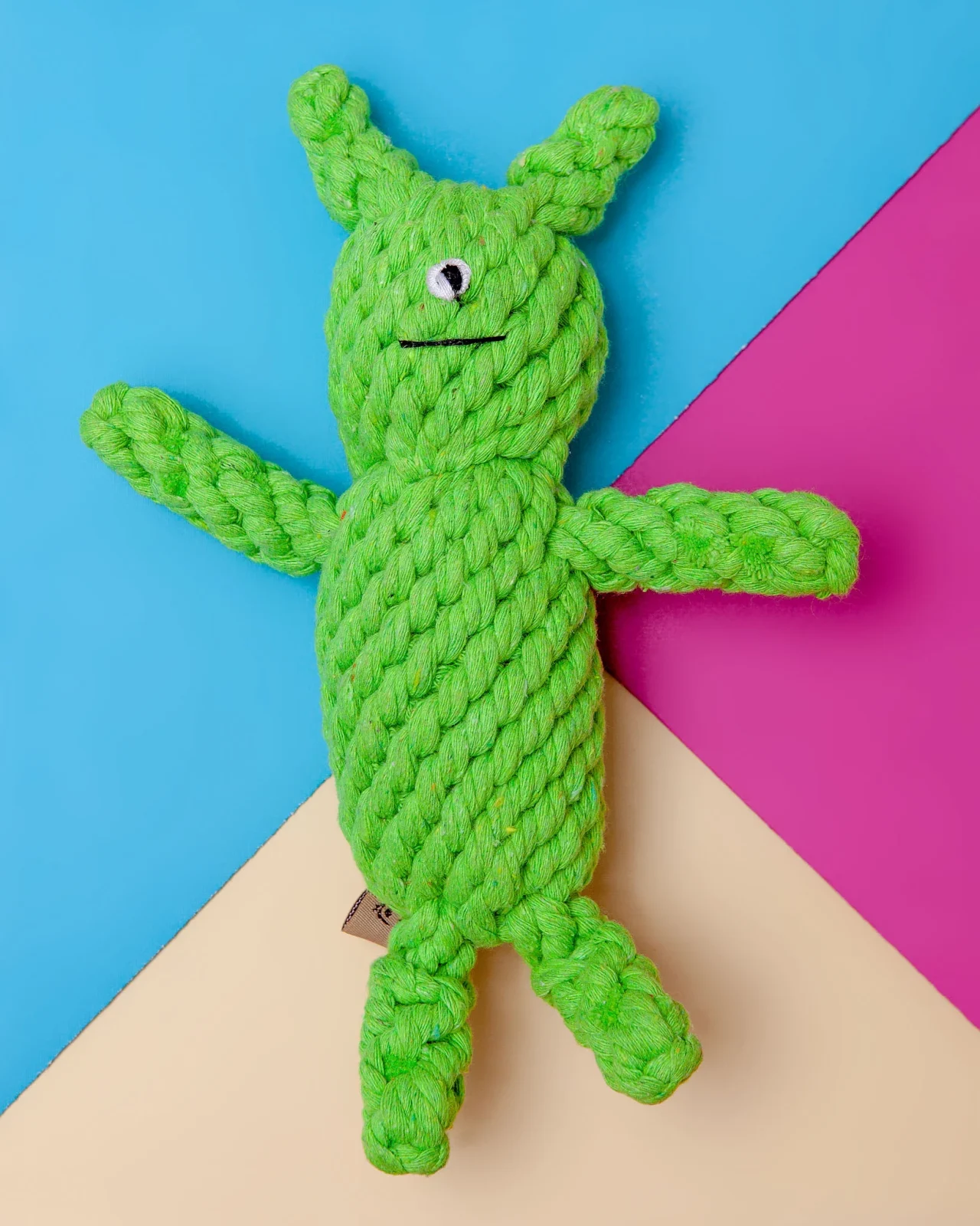 Norman the Alien Rope Dog Toy