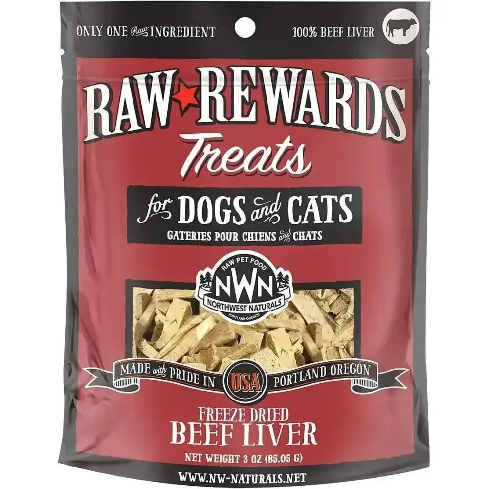 Northwest Naturals Beef Liver Treats for Happy, Healthy Pets