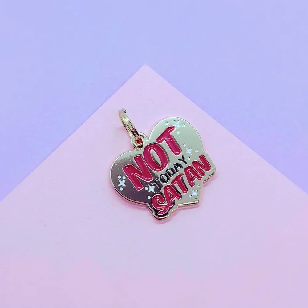 Not Today Satan Pet Charm (FINAL SALE) - Image 2