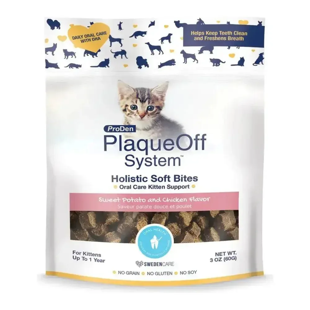 Nourishing Kitten Oral Care Soft Bites - Delicious and Holistic Formula