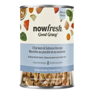 Now Fresh Dog Good Gravy Grain Free Minced Chicken & Salmon Recipe, 12.5 oz, Case of 12