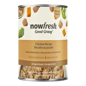 Now Fresh Dog Good Gravy Minced Chicken With Grains Recipe, 12.5 oz, Case of 12