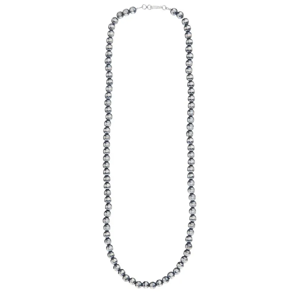 NRS 20in. 6mm Navajo Pearl Necklace