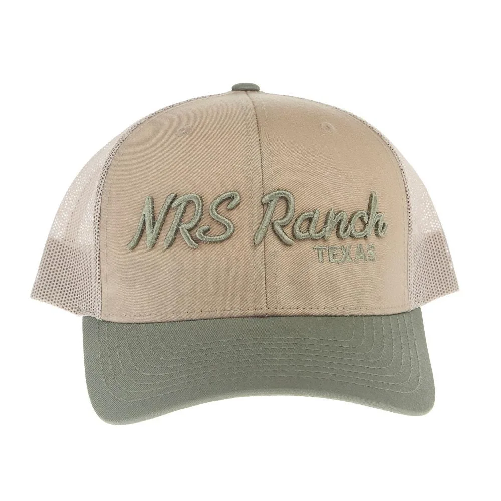NRS 3D Embroidery Khaki & Loden Cap