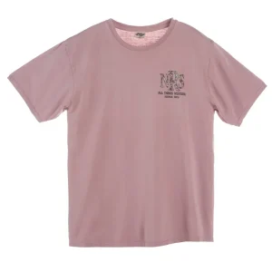 NRS All Things Western Floral Logo Mauvelous Tee