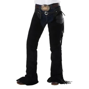 NRS Black Roughout Versatility Show Chaps