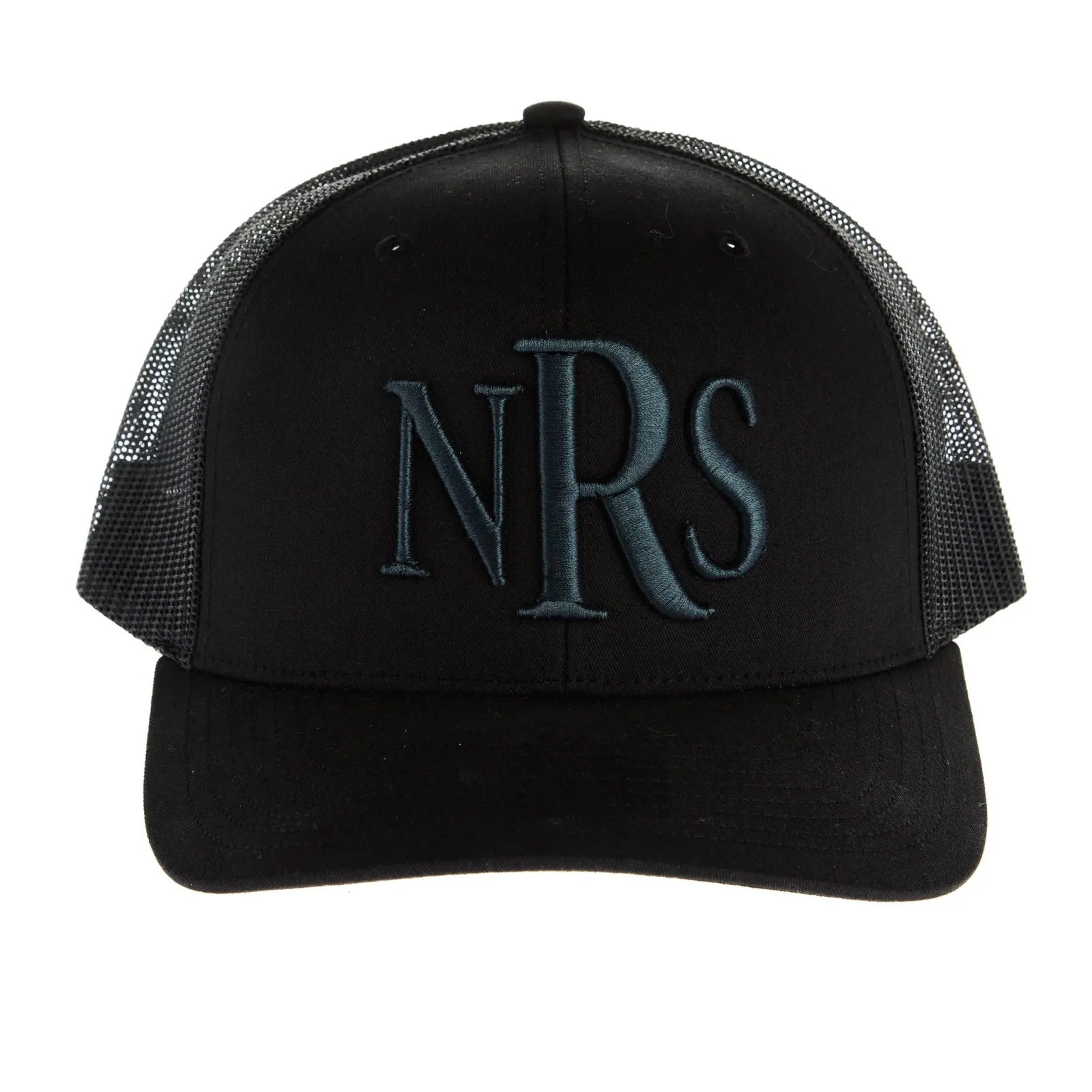 NRS Black With Black 3D Logo Cap - Image 2