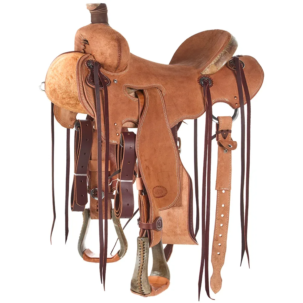 Nrs Competitor Series Heavy Oil No Lace Swells Roughout Strip Down Saddle