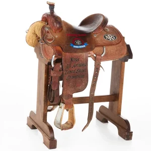 Nrs Competitor Series Used 14.5in Timed Event Trophy Team Roper