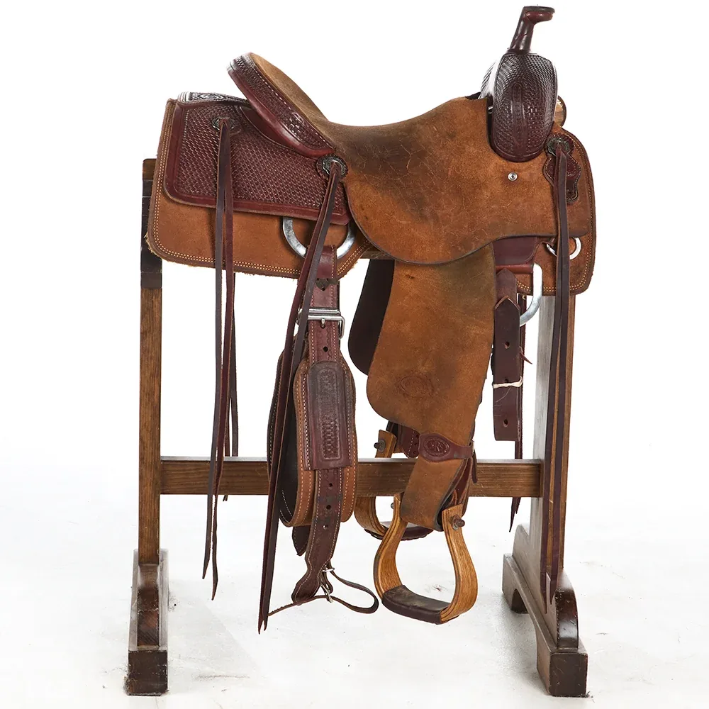 Nrs Competitor Series Used 15in Basket Weave Ranch Cutter - Image 2