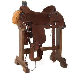 Nrs Competitor Series Used 17 in Chocolate Roughout Team Roper