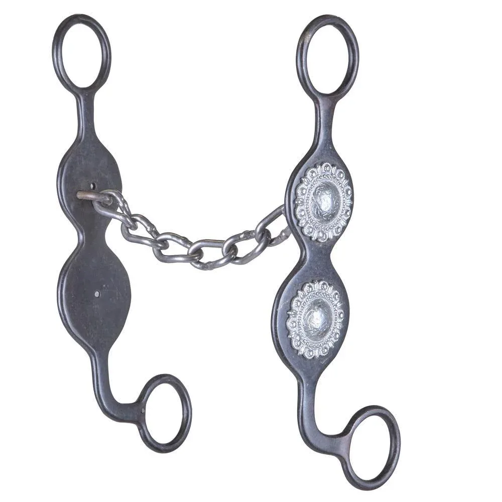 NRS Concho Cheek Chain Roping Bit