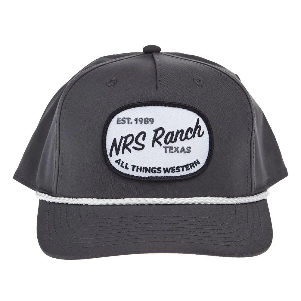 NRS Est 1989 Grey & White Rope Cap