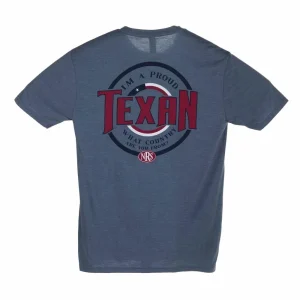 NRS Flint Blue Proud Texan Tee Shirt