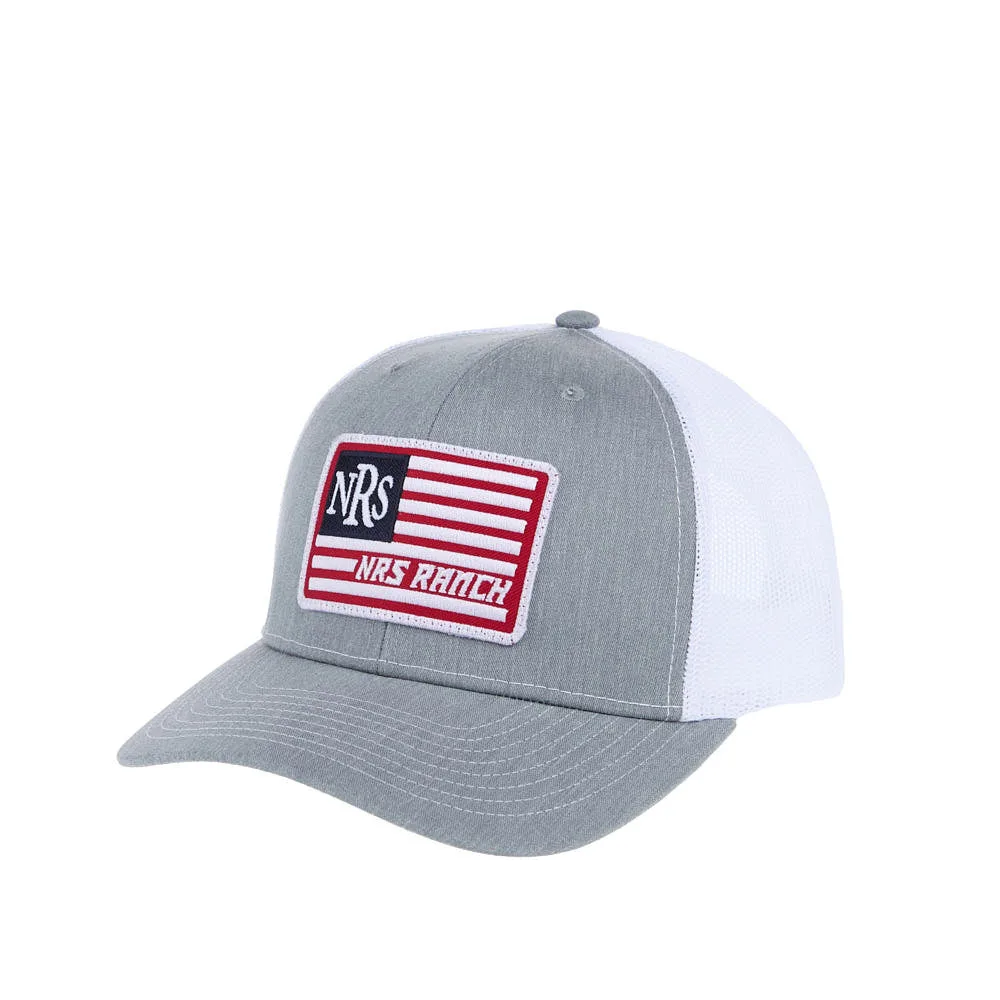 NRS Grey & White Flag Logo Cap - Image 2