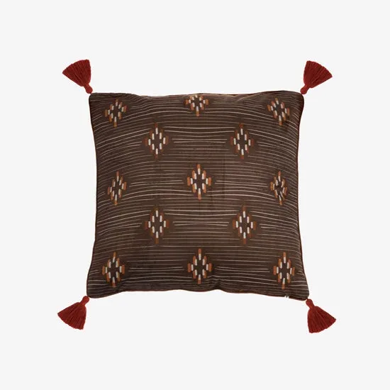 NRS Happiness is Home Grown Tassel Pillow - Image 2