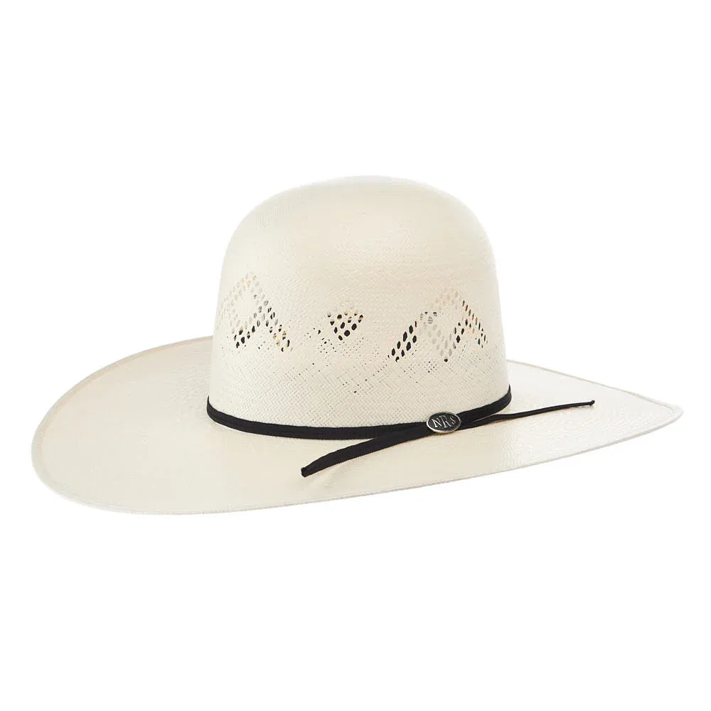 NRS Hats 30X Open Crown 4 1/2in Brim 2 Cord Black Band Straw Hat