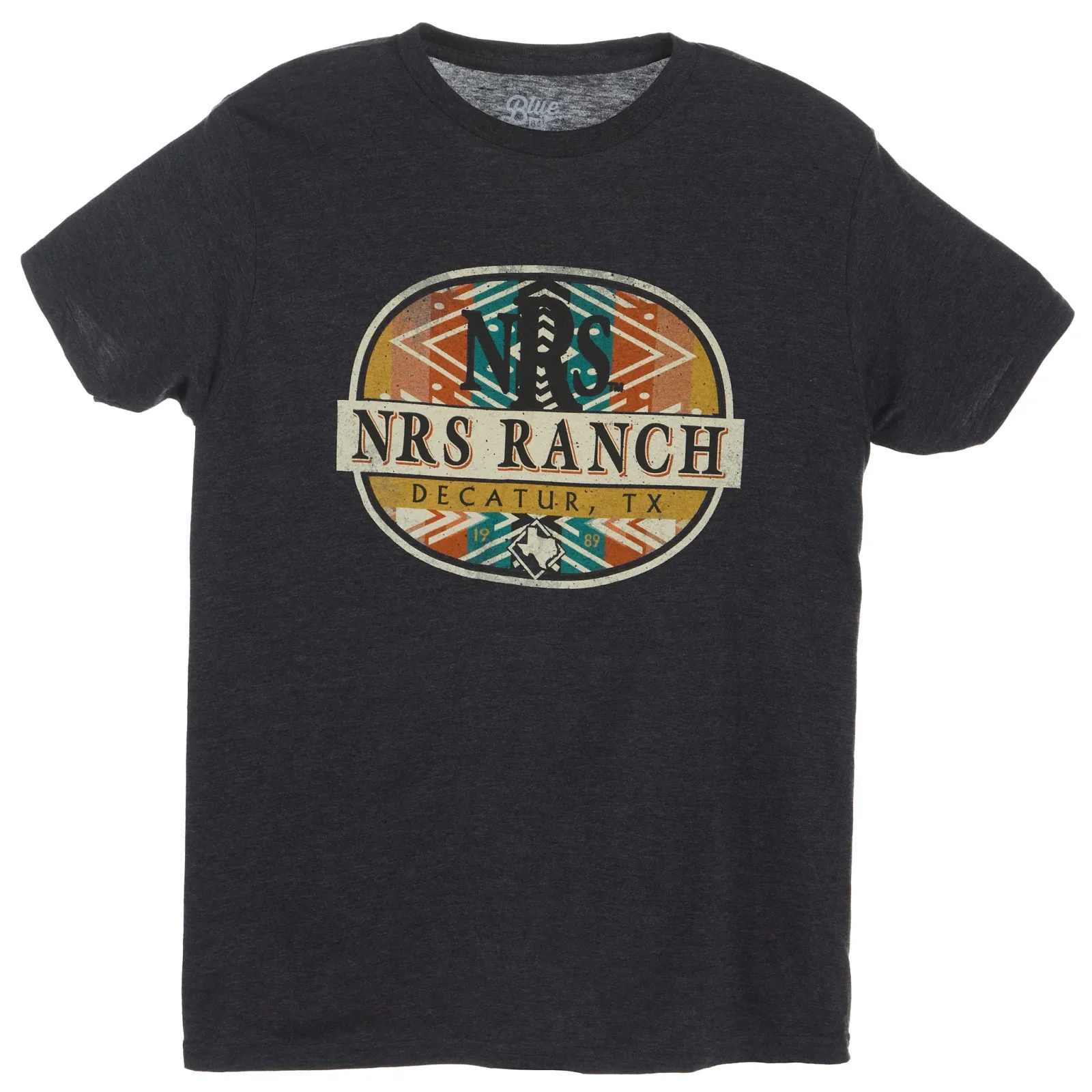 NRS NRS Ranch Black Aztec Circle Logo Tee - Image 2